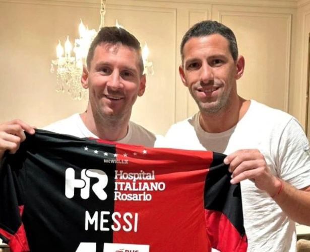 Messi, invitado a la despedida de Maxi, vuelve a Funes en junio